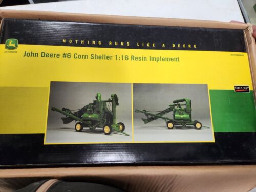 NEW in Box NIB 2006 John Deere #6 Corn Sheller 1/16 Resin Implement SpecCast NOS - Picture 3 of 5