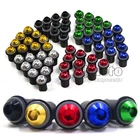 10pcs 5mm Motorcycle Windshield Fairing Bolts Windscreen Screws Nuts + Allen Key