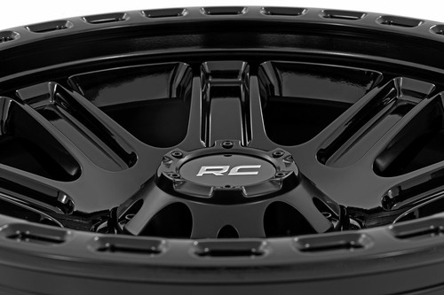 Rough Country 84 Series Wheel Gloss Black 17x8.5 6x135 +0mm - Picture 4 of 4