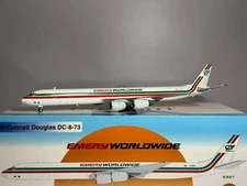 Inflight200 Emery Worldwide Douglas DC-8-73F N792FT IF873EB1222 w/stand