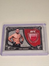 2016 Topps UFC Museum Meaningful Material Relic Card #42/50 Chris Weidman MMR-CW