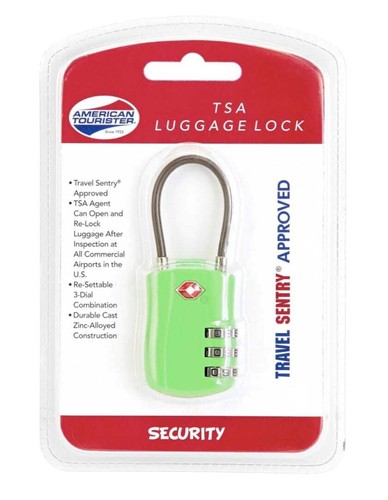 Blocco bagagli approvato TSA - multicolore, spedizione gratuita - Foto 3 di 3