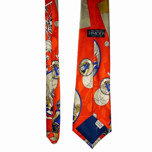 DiModa Basketball Herren Krawatte Vintage Poly 3,75" breit NBA Italien New York - Bild 3 von 6