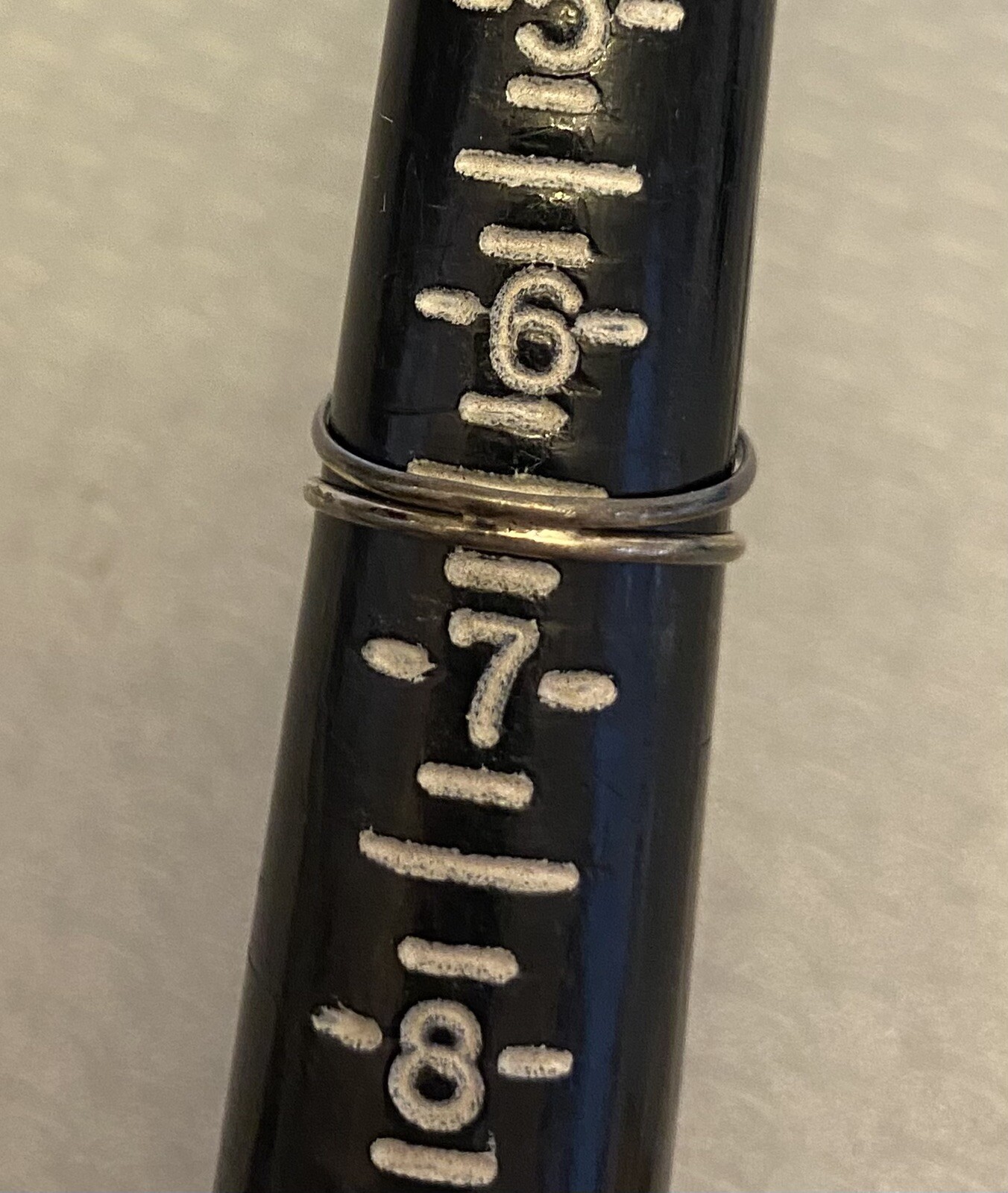 Native American Silver Malachite Split Shank Ring… - image 7