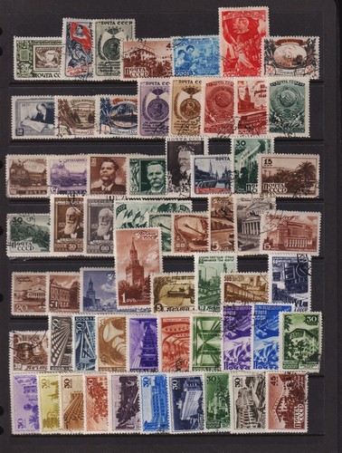 Russland - Ausgaben von 1946-47, siehe Scan