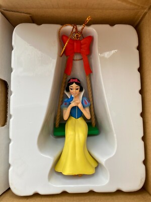 Grolier Disney Weihnachtsbaum Deko Dekoration Schneewittchen Figur Collection