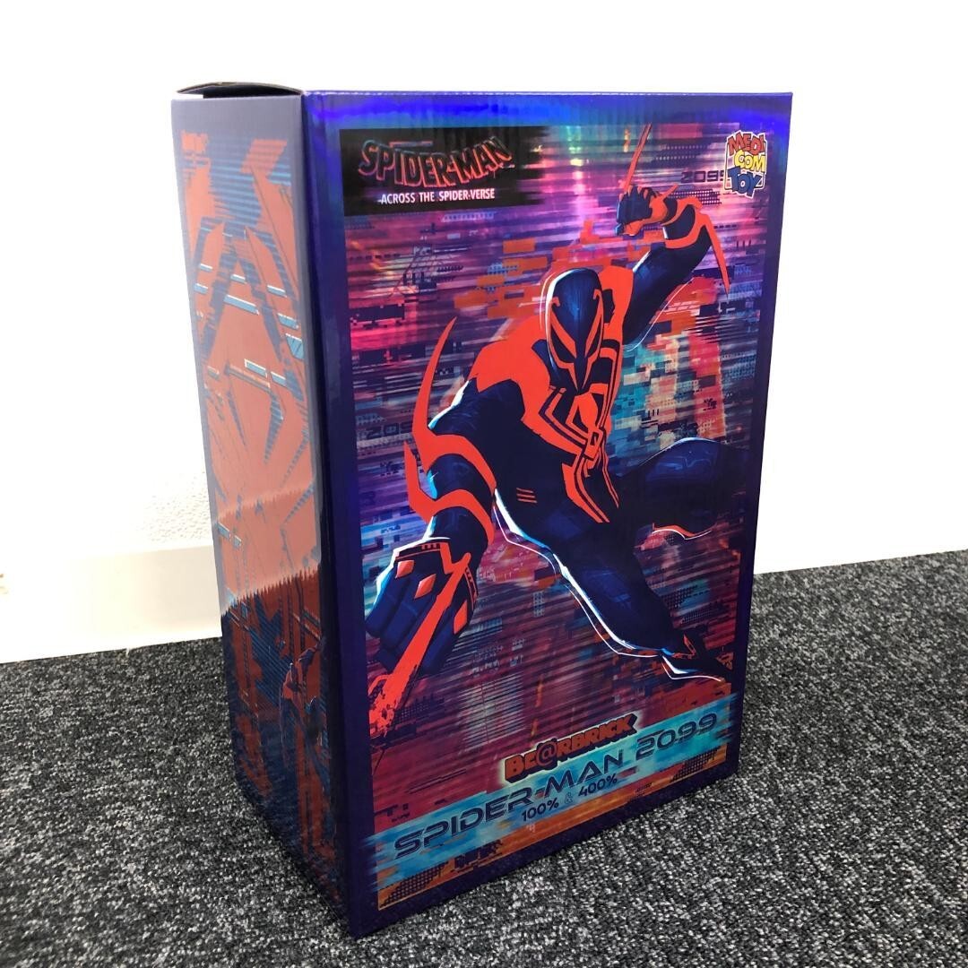 SPIDER MAN 2099 100% & 400% Bearbrick Be@rbrick Seven Net