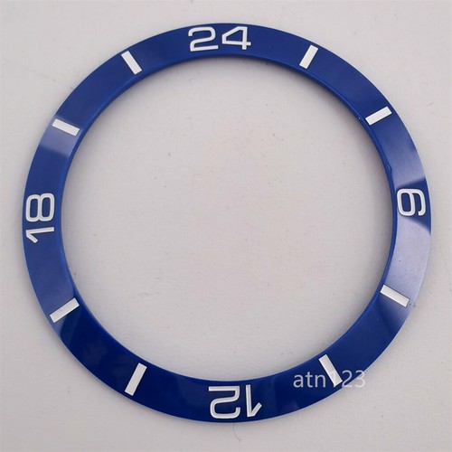 38mm ceramics watch bezel Insert GMT NH34 ETA For 40mm Watch Case Repair Parts - Picture 5 of 26