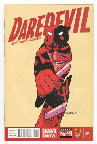 Daredevil #4 - Die Eule - MARK WAID Story - CHRIS SAMNEE Cover Art Neuwertig - 9,2