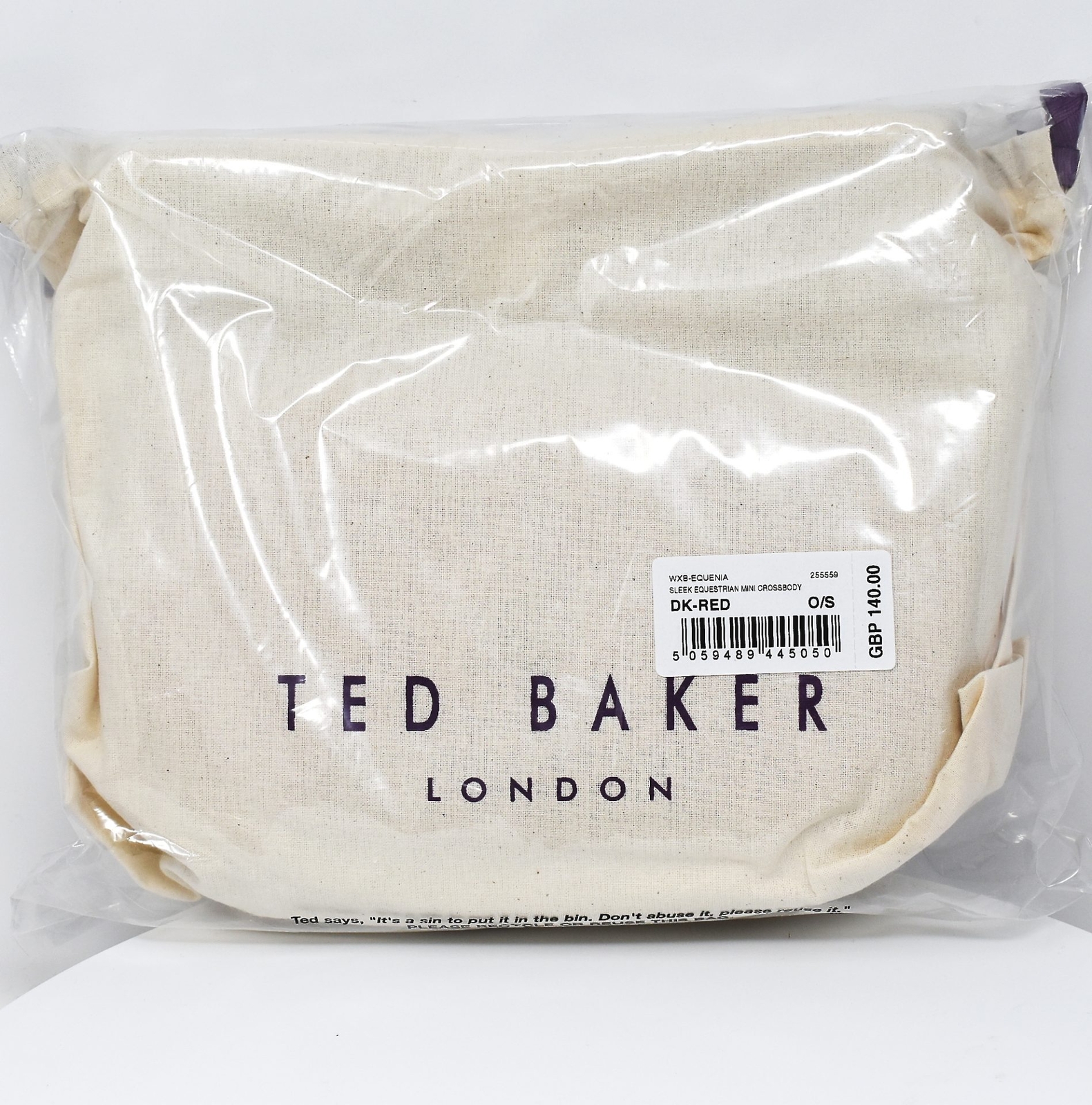 Ted Baker EQUENIA Equestrian mini crossbody bag Red – FUNAAB Zoo Park