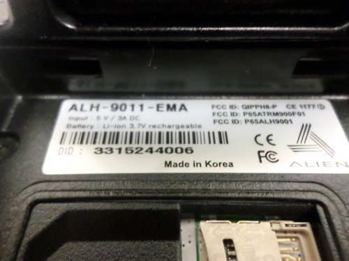 ALIEN ALH-9011 RFID Reader w/ Charging Dock, Handle & Power Supply. No Battery  - Picture 6 of 11