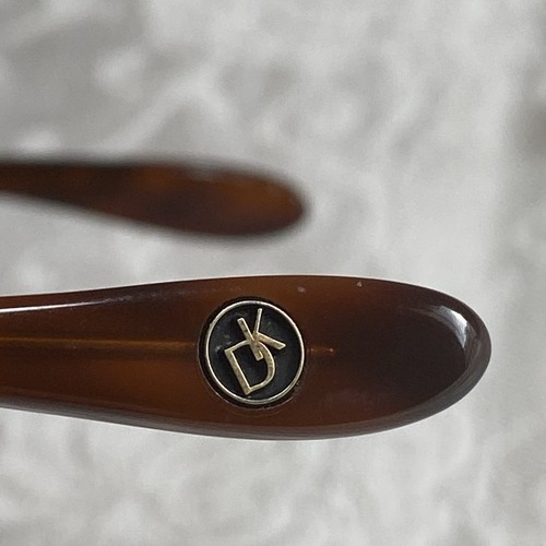 Vintage DKNY Bausch & Lomb TORTOISE Womens 140 Sunglasses USA Made - Picture 9 of 16