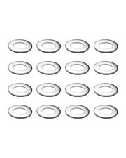 M10 304 Stainless Steel Flat Washers for Bolts and Screws - Pack of 100 - Dur...