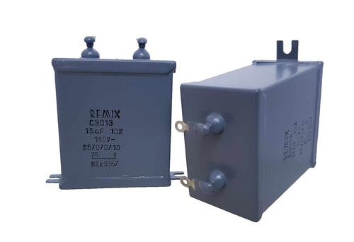 2 x REMIX 15uF 160V MATCHED PAIR C3013 Metal Paper Oil PIO Capacitor NEW - Picture 1 of 2