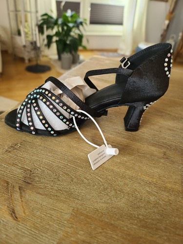 Danceandsway Damen Tanzschuhe Strass,Riemschen Gr 36,5-37,5 cm/neu - Bild 2 von 8