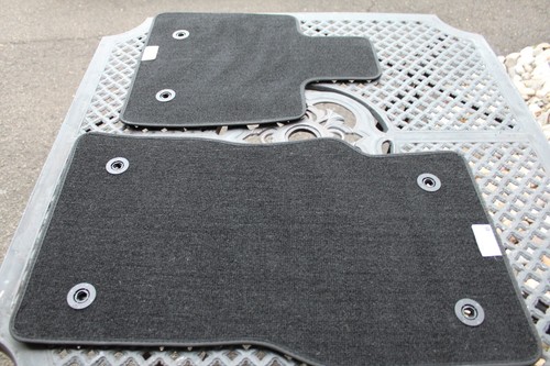 2018-2025 ALFA ROMEO STELVIO INTERIOR DELANTERO ALFOMBRA NEGRA JUEGO DE ALFOMBRILLAS-2 - Imagen 7 de 9