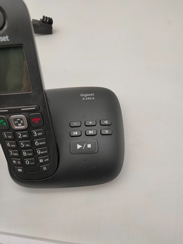 Gigaset A540A Duo Schnurloses Telefon mit AB Schwarz mit ECO DECT - Zdjęcie 5 z 8