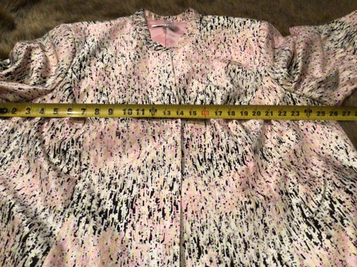KASPER Field Of Blooms Tutu Pink Multi Size 24W~$129~ Open Front Jacket - Picture 4 of 10