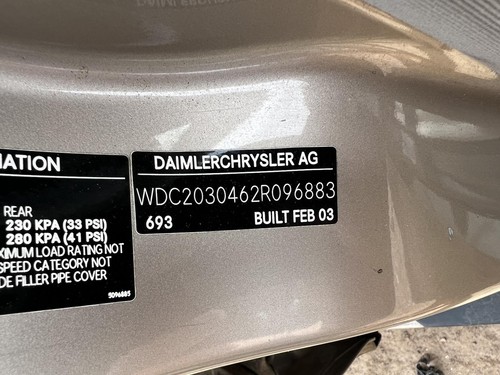 MERCEDES BENZ C CLASS 11 / 2000-06 / 2007 RADIATOR 1.8 PETROL AUTOMATIC - Picture 8 of 10
