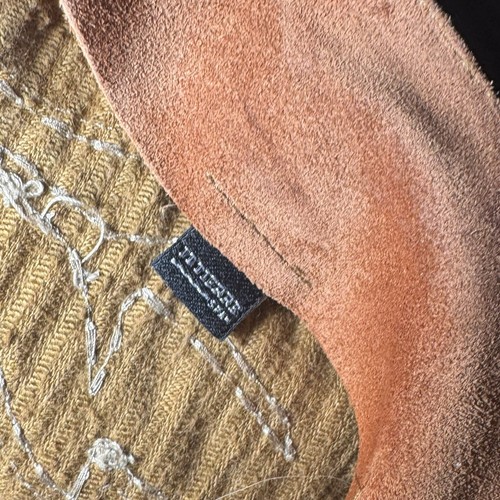 DOLCE & GABBANA D&G FW 2002 CORDUROY SUEDE WESTERN STYLE PANTS - Picture 6 of 7