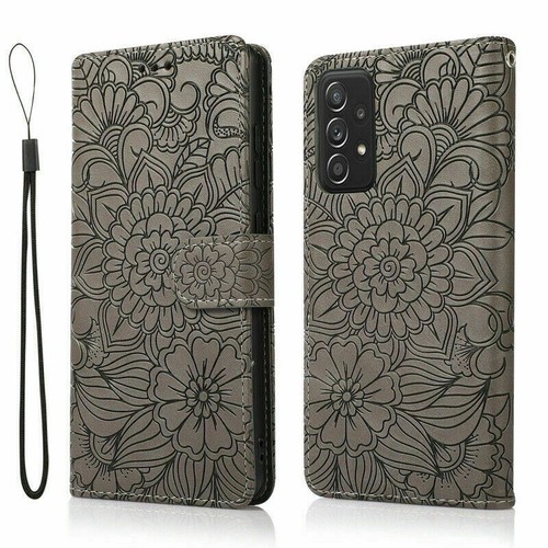 Leather Flower Wallet Phone Case For iPhone 11 12 13 14 Pro Max XR X 7 8 SE - Picture 11 of 22