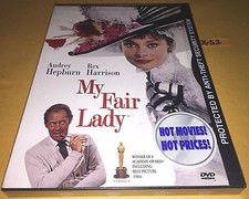 My Fair Lady DVD Audrey Hepburn Rex Harrison George Cukor Jeremy Brett NEW 
