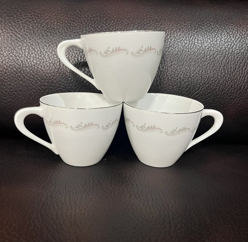 -3 Style House Fine China Leilani Tee-/Kaffeetassen gebraucht - Bild 1 von 8