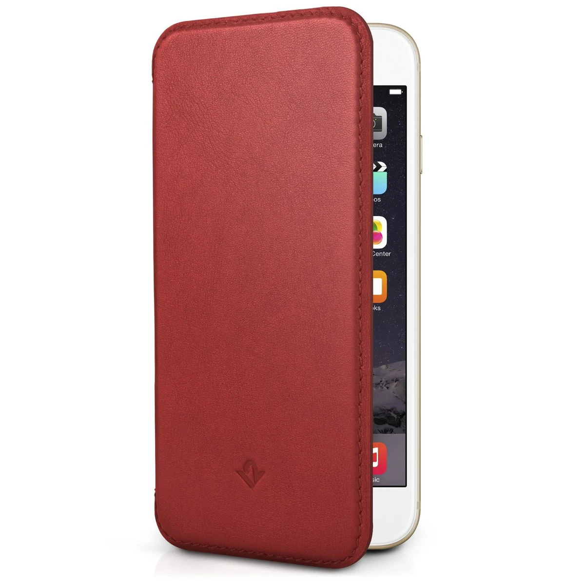 Twelve South Relaxed - Coque de protection pour téléphone portable - cuir véritable - Marsala - Coque et étui téléphone mobile - Achat & prix