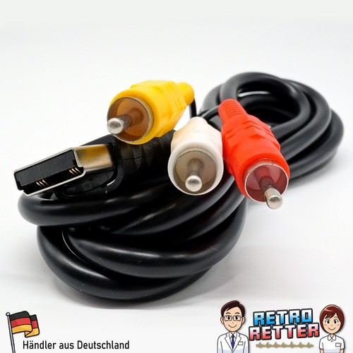 TV AV Kabel für Sega Dreamcast 1,8 m - Audio Video Chinch RGB 3rca composite - Bild 2 von 5