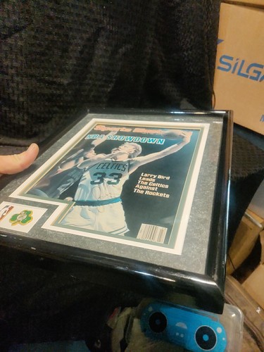 sports illustrated June 9th 1986 Signed By Larry Bird - Some Sun Fading See Pics - Picture 7 of 10