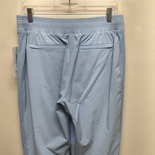 Athleta Women Light Blue High Rise Elastic Waist Pull On Brooklyn Lined Jogger 8 - Picture 7 of 12