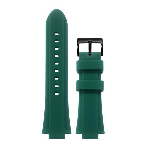Cinturino orologio in gomma 24x11mm 24x12mm per ricambio silicone Oris Aquis - Foto 21 di 32