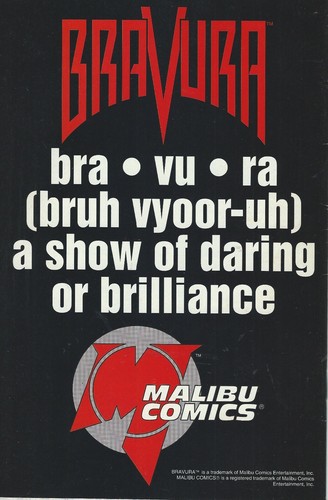 Malibu Comics Bravura Walter Simonson Star Slammers Issue #1 May 1994  - Picture 2 of 2