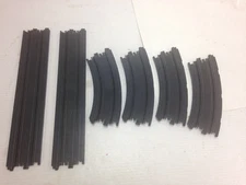 12" R Banked Curves & (2) 15" Straight Track AFX Tomy Racemasters Track AFX70625