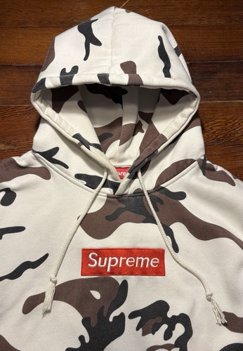 Supreme Hoodie White Cow Camo Size 2XL - Picture 2 of 12