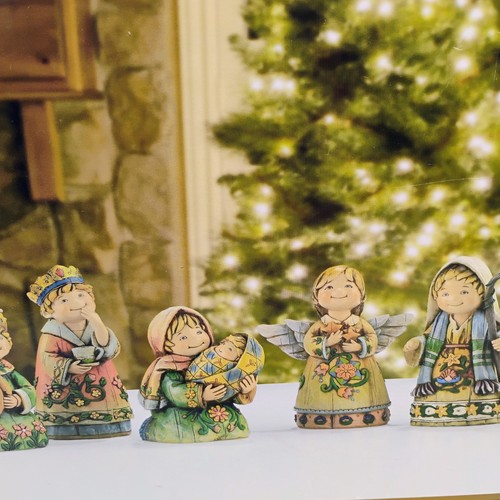 Promise of Christmas 2013 Robert Stanley 7 Piece Nativity Set With Box - Picture 14 of 16