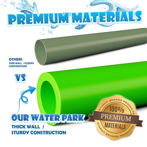 Kids Water Park Sprinkler Tunnel with Dunk Bucket for Kids | Outdoor Water Pa... - Picture 4 of 5