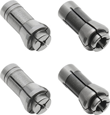 Murtenze 4 Pack Die Grinder Collet, Grinding Machine Clamping Collet Adapter 1/4