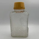 Vintage Anchor Hocking Soreno Glass Fridge Water Juice Pitcher Lid Container