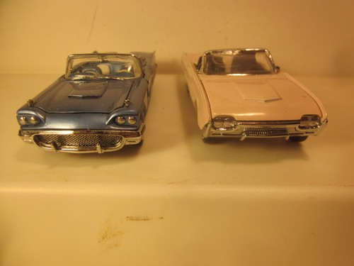 F. MINT. 1/43 DIECAST, 2 CLASSIC THUNDERBIRD CONV. '58 4 PASS. & '62 SPT. RDSTR - Picture 4 of 11