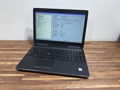 Dell Precision 7520 15.6” i7 7700HQ 2.80GHz 8GB RAM NO SSD/OS Radeon Pro WX 4130