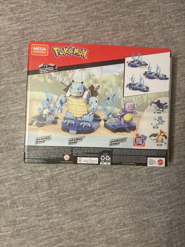 MEGA ​ Pokémon Squirtle Evolution Building Set with 379 Bricks and Special Piece - Picture 2 of 2