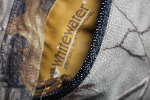 whitewater reversible white camo overalls rainblocker insulated hunting Med - Picture 5 of 13