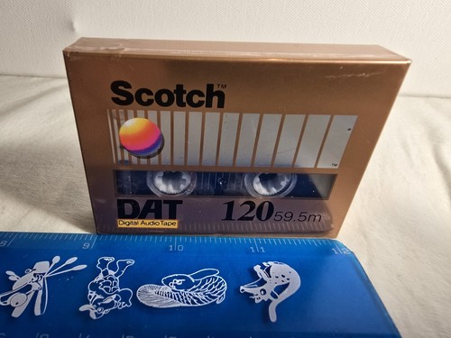 Vintage DAT SCOTCH 120 DIGITAL AUDIO TAPE 59.5m SEALED 1988 Japan - Picture 11 of 11