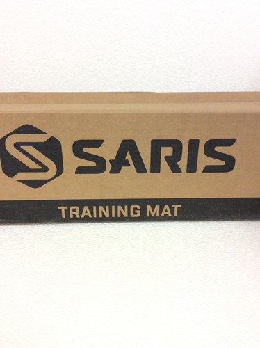 NEU Saris 9708T Indoor Fahrrad Trainingsmatte schwarz 63" x 36" KOSTENLOSER VERSAND - Bild 3 von 7