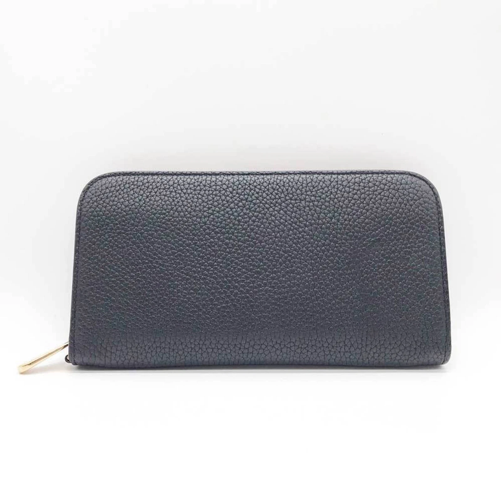 Portefeuille Dior Diorissimo en cuir noir authentique