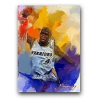 Chris Webber Art Card Limited 27/50 Edward Vela Signed (Golden State Warriors)