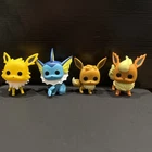 Funko Pop Pokemon Eevee Vaporeon Jolteon Flareon Eeveelutions 4 Pack 2022 No Box