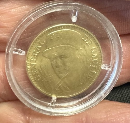 Monnaie de Paris Gold General de Gaulle, "Hundertjahrfeier seiner Geburt 1990 - Bild 3 von 5