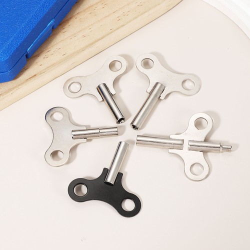 Llave de reloj de doble extremo de 2,2/4,4 mm x 67,3 mm para bobinado, plateada - Imagen 4 de 6